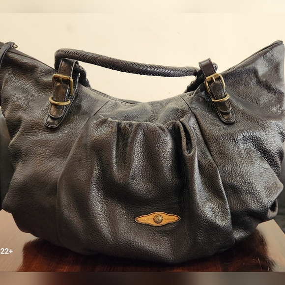 Elliott Lucca Black Leather Hobo Bag - Picture 7 of 7